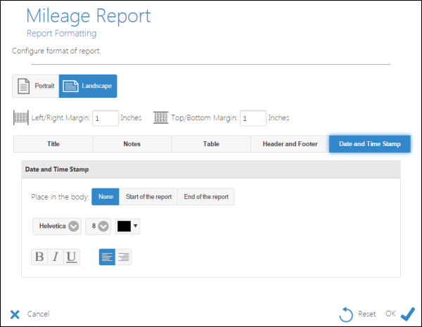 Adding the date and time stamp Adding the date and time stamp